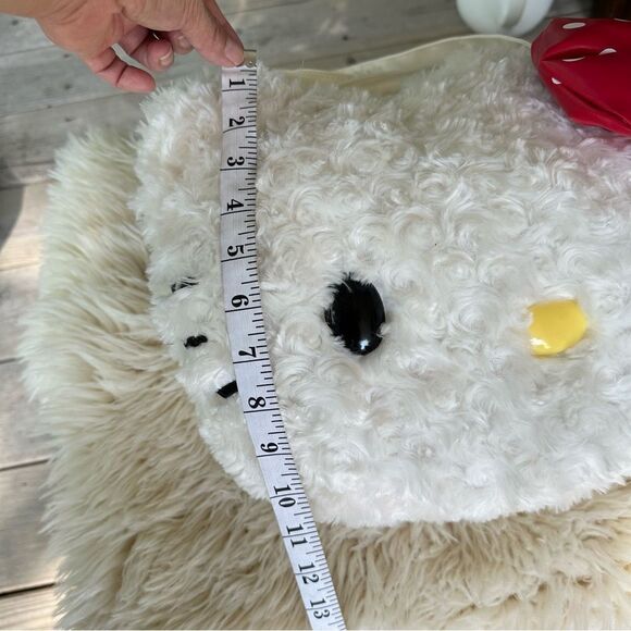 Hello Kitty Fluffy White Bag with Red Polka Dot Bow main image 9